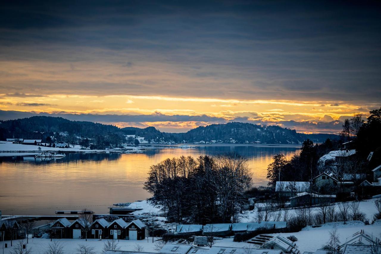 Oslofjord Hotel Melsomvik Bagian luar foto